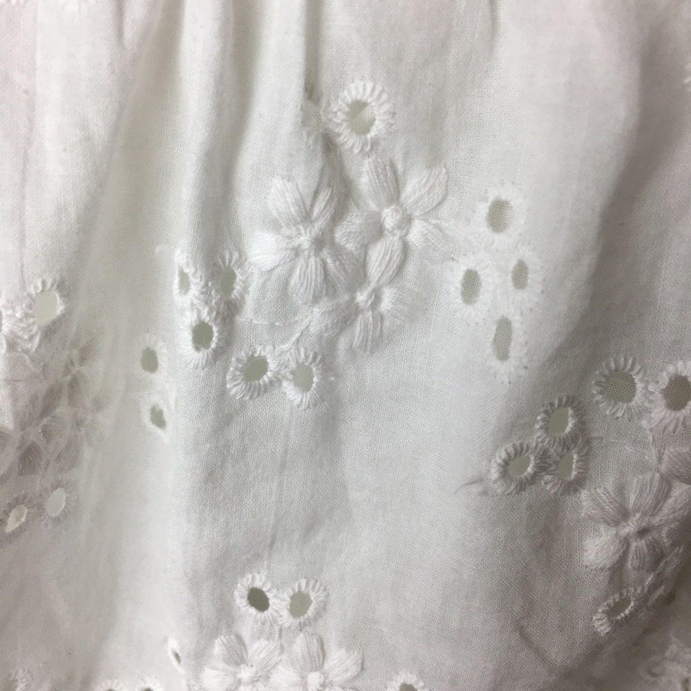 new Princess Polly White Broderie Anglais Garcia Mini Skirt. New with Tags - Picture 5 of 10